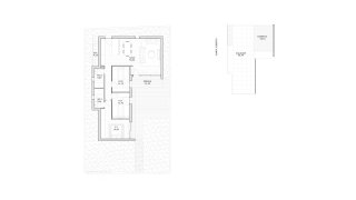 Villa floor plan, 3 bedrooms in VILLAS DE LA SAL No. 4